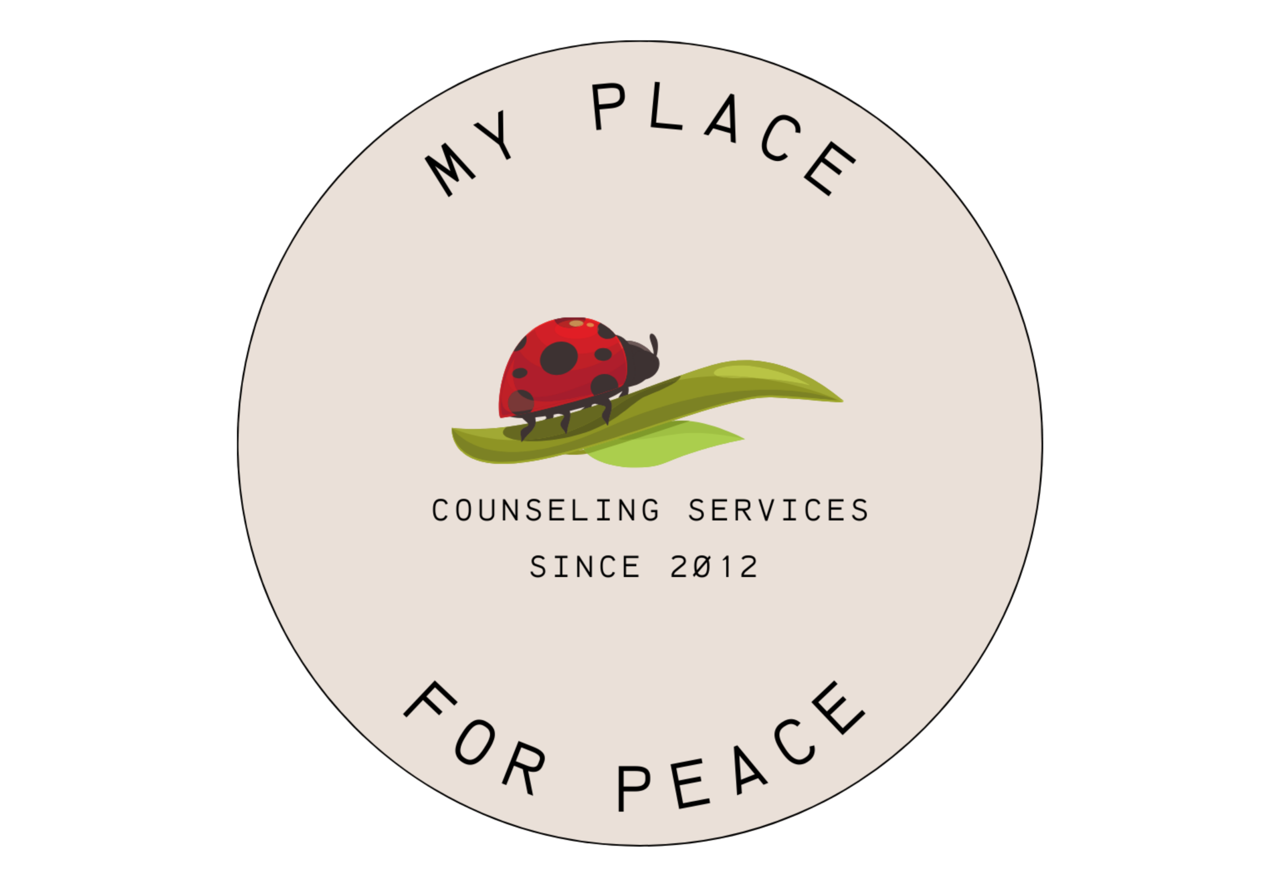 Logo for My Place for Piece, counseling services since 2012